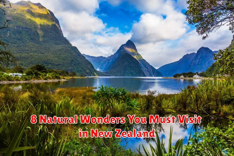 8 Natural Wonders You Must Visit in New Zealand