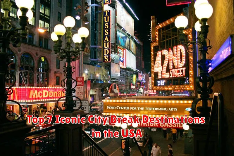 Top 7 Iconic City Break Destinations in the USA